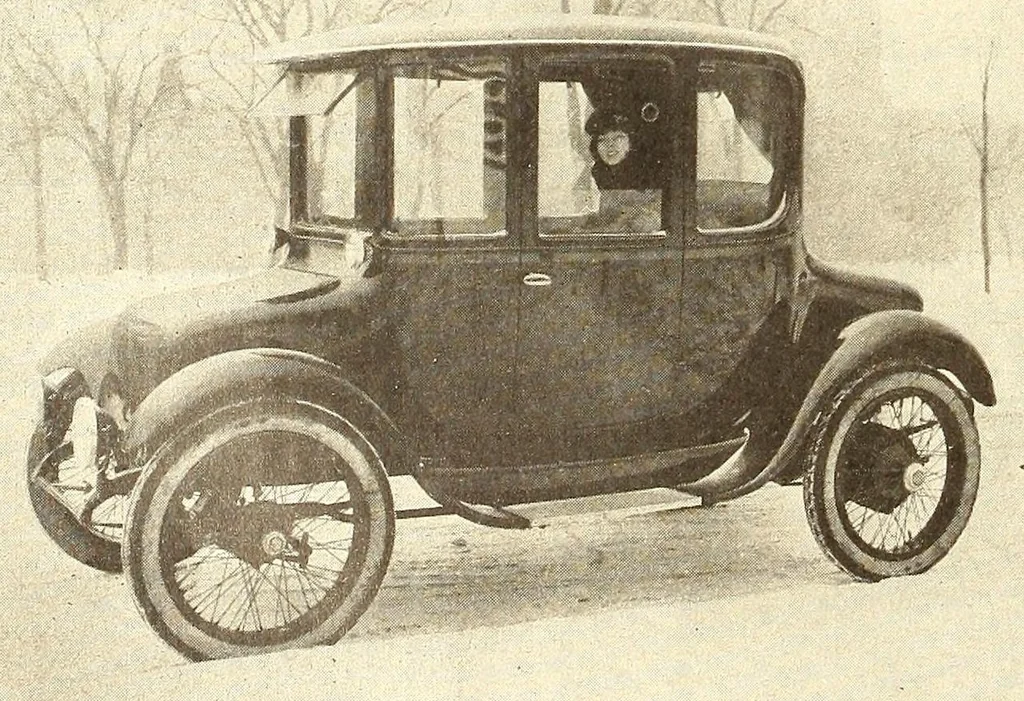 An illustration from Electric vehicles, 1911, leaf 166