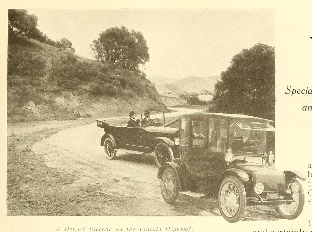 An illustration from Electric vehicles, 1911, leaf 19