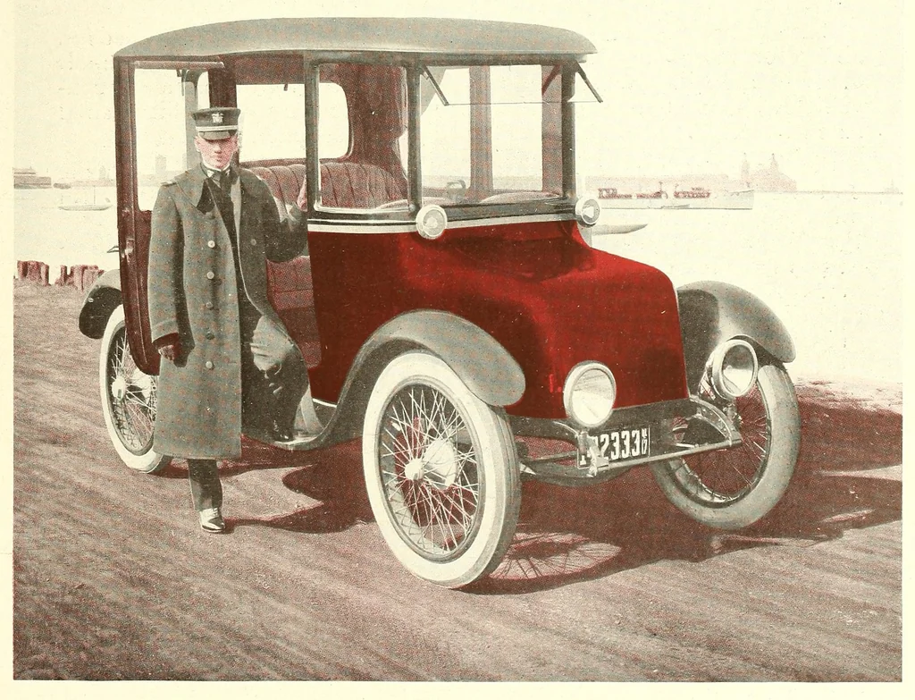 An illustration from Electric vehicles, 1911, leaf 227