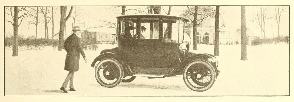 An illustration from Electric vehicles, 1911, leaf 29