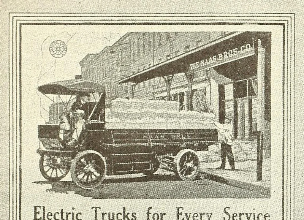 An illustration from Electric vehicles, 1911, leaf 304
