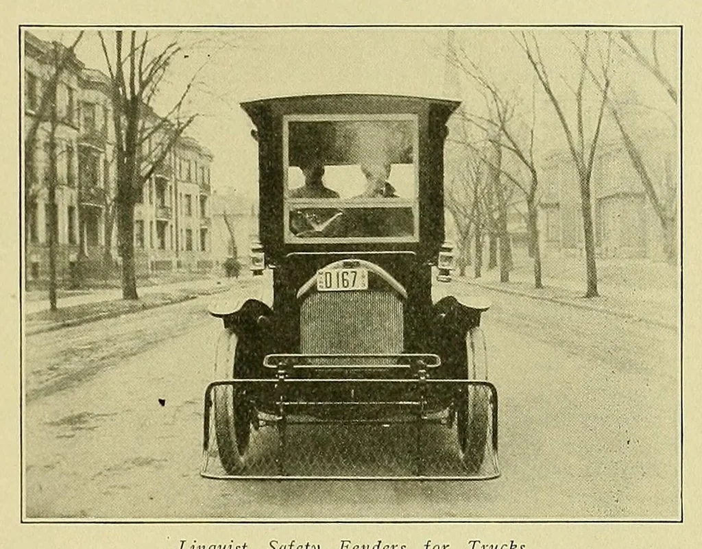 An illustration from Electric vehicles, 1911, leaf 121