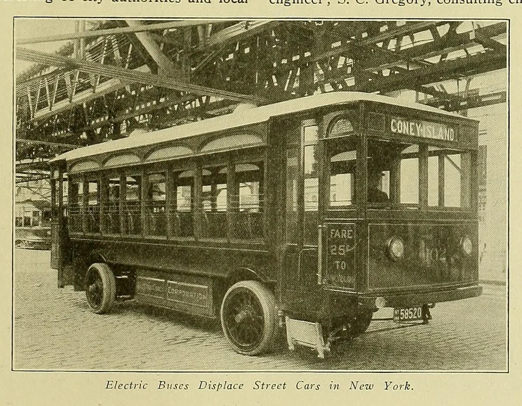 An illustration from Electric vehicles, 1911, leaf 223