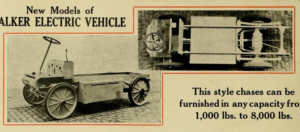 An illustration from Electric vehicles, 1911, leaf 96