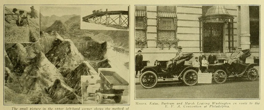An illustration from Electric vehicles, 1911, leaf 13
