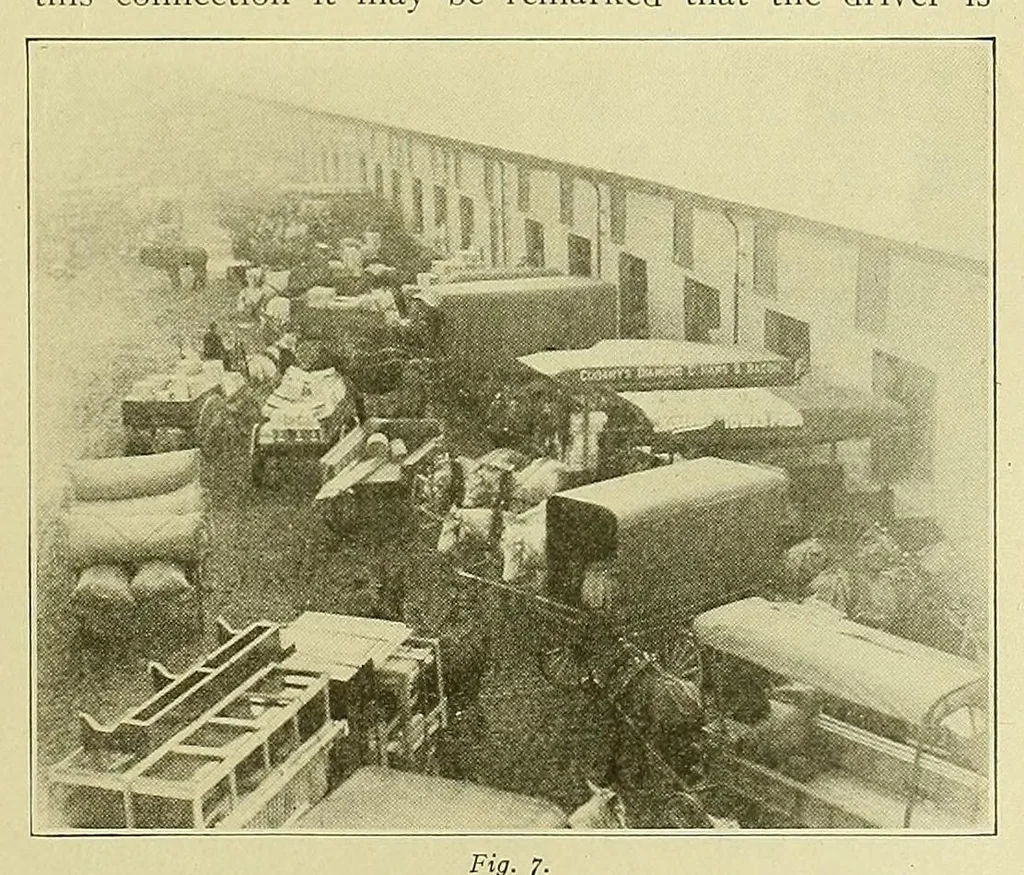 An illustration from Electric vehicles, 1911, leaf 33