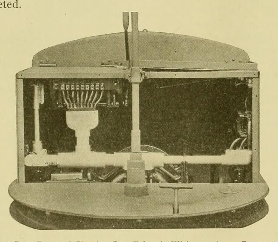 An illustration from Electric vehicles, 1911, leaf 118