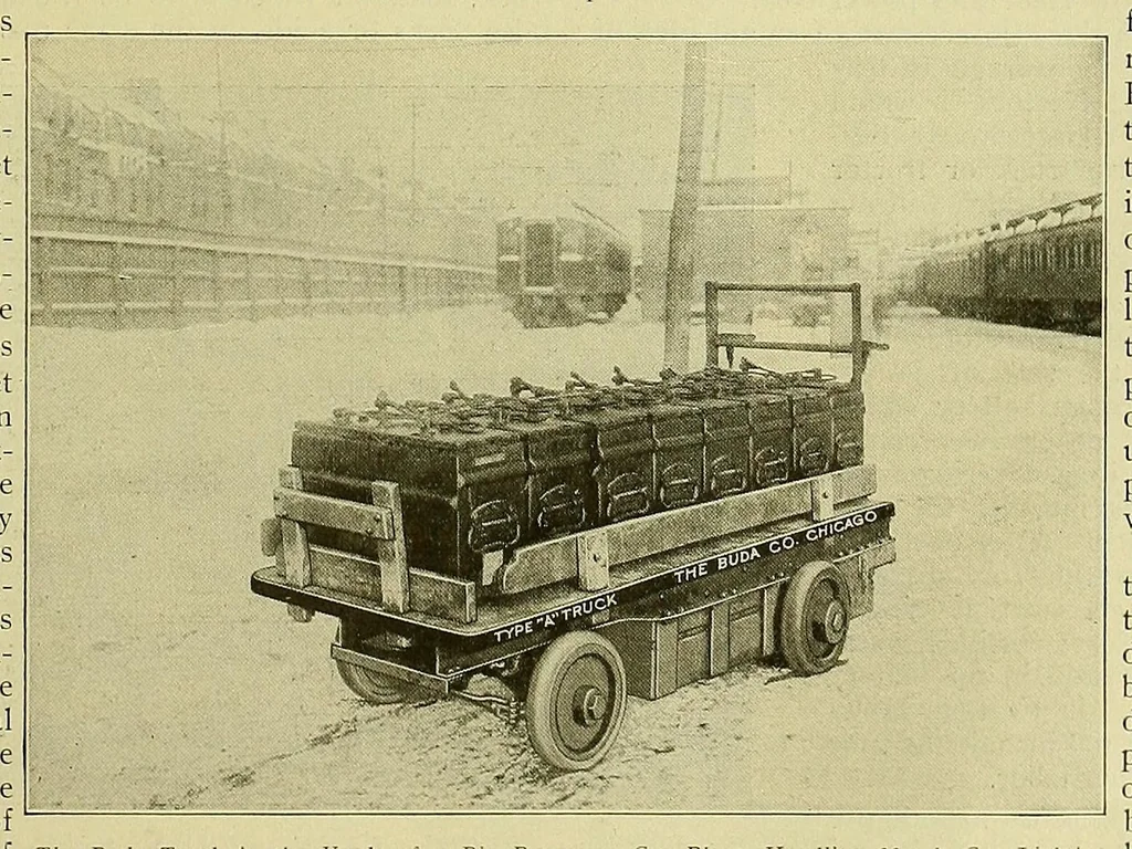 An illustration from Electric vehicles, 1911, leaf 147
