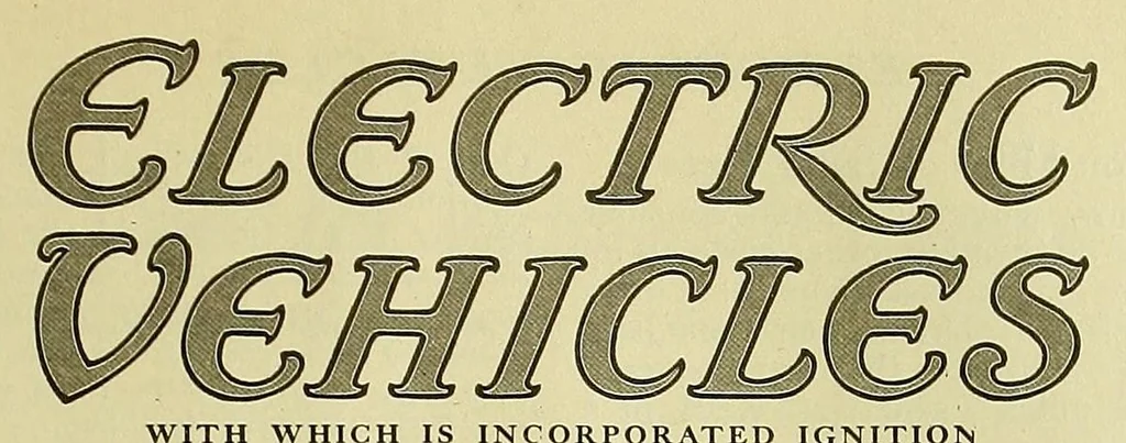 An illustration from Electric vehicles, 1911, leaf 189