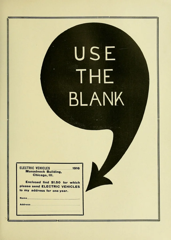 An illustration from Electric vehicles, 1911, leaf 95