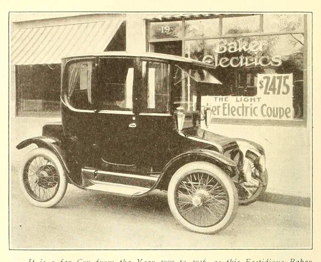 An illustration from Electric vehicles, 1911, leaf 44
