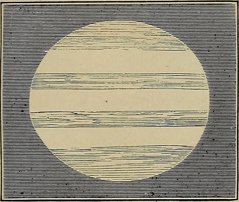 An illustration from Electro astronomical atlas ... with explanatory notes, questions and answers, 1874, leaf 103