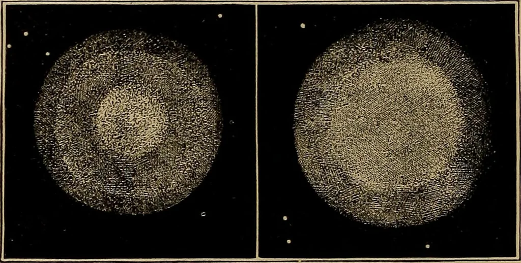 An illustration from Electro astronomical atlas ... with explanatory notes, questions and answers, 1874, leaf 116