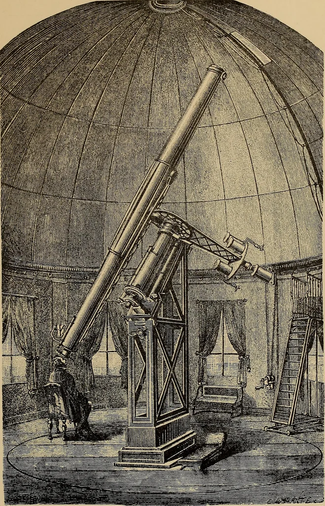 An illustration from Electro astronomical atlas ... with explanatory notes, questions and answers, 1874, leaf 149