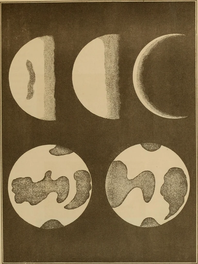 An illustration from Electro astronomical atlas ... with explanatory notes, questions and answers, 1874, leaf 51