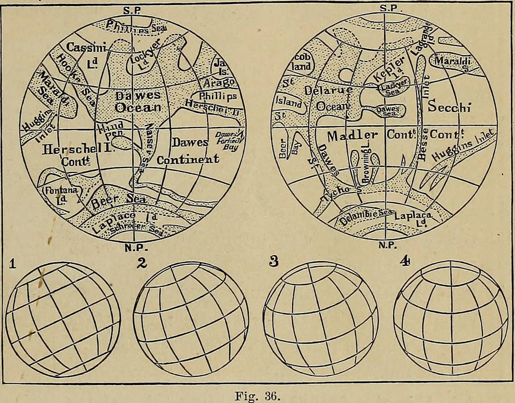 An illustration from Electro astronomical atlas ... with explanatory notes, questions and answers, 1874, leaf 87