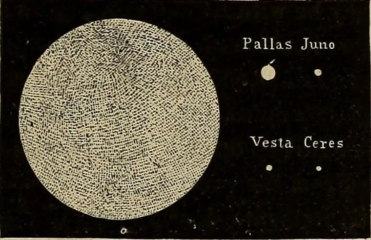 An illustration from Electro astronomical atlas ... with explanatory notes, questions and answers, 1874, leaf 97