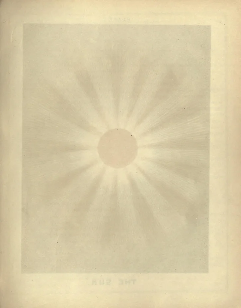 An illustration from Electro astronomical atlas : designed for schools, academies and ladies' seminaries : with explanatory notes, questions and answers, 1874, leaf 23
