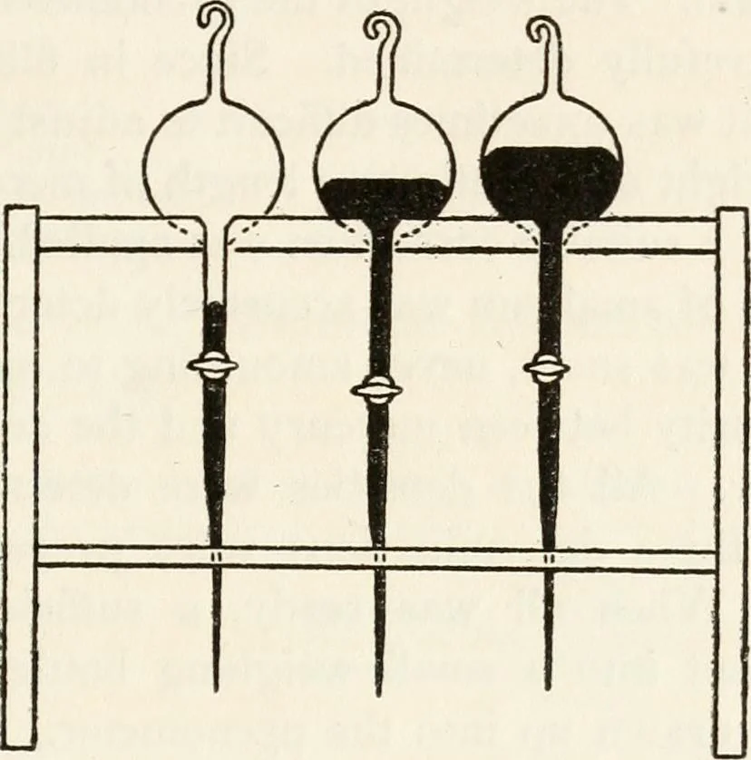 An illustration from Electrochemical investigation of liquid amalgams of thallium, indium, tin, zinc, cadmium, lead, copper, and lithium, 1909, leaf 20