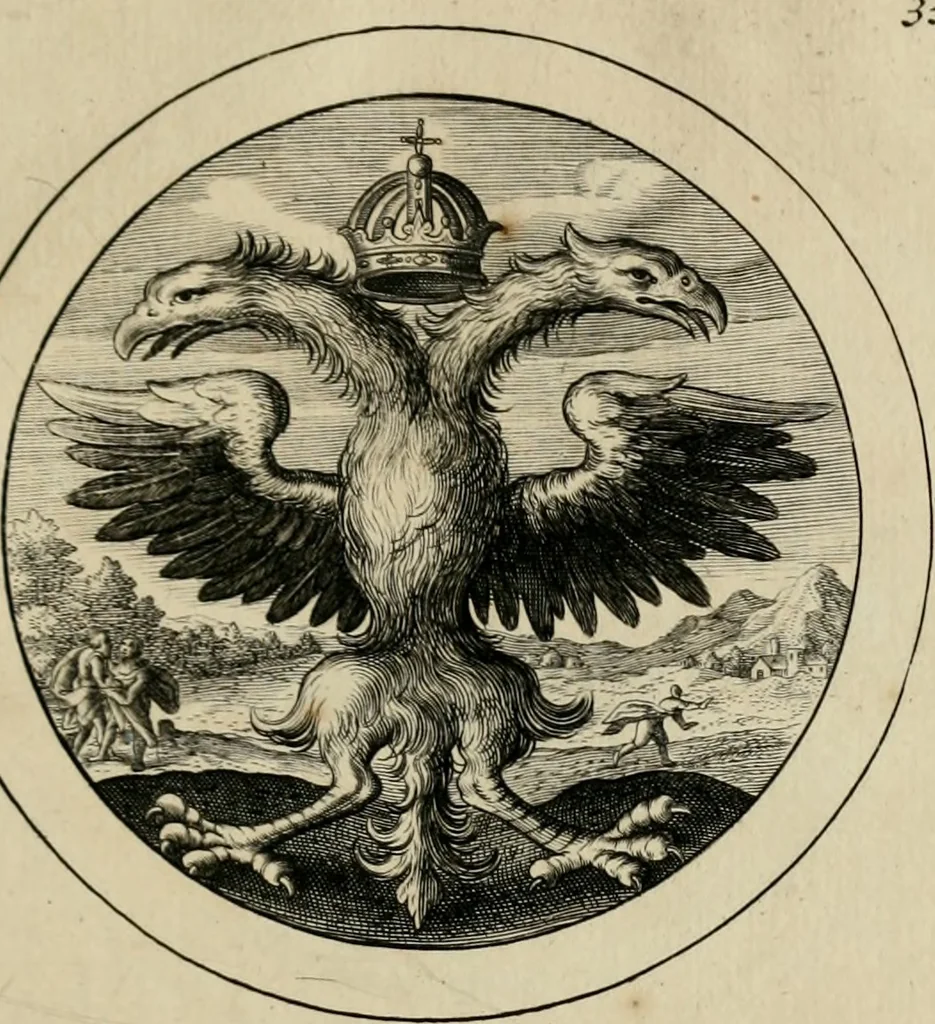 An illustration from Elegantissimorum emblematum corpusculum Latinis Belgicisque versibus elucidatum. Versameling van uytgeleesene sinne-beelden met latynse en nederduitse verklaringen in rym, 1696, leaf 72