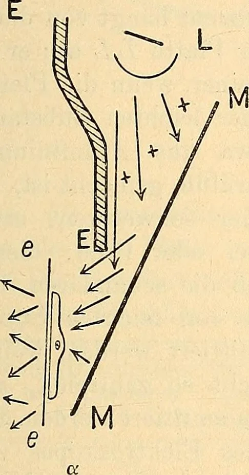 An illustration from Elektrizitäts-Durchgang in Gasen :, 1906, leaf 281
