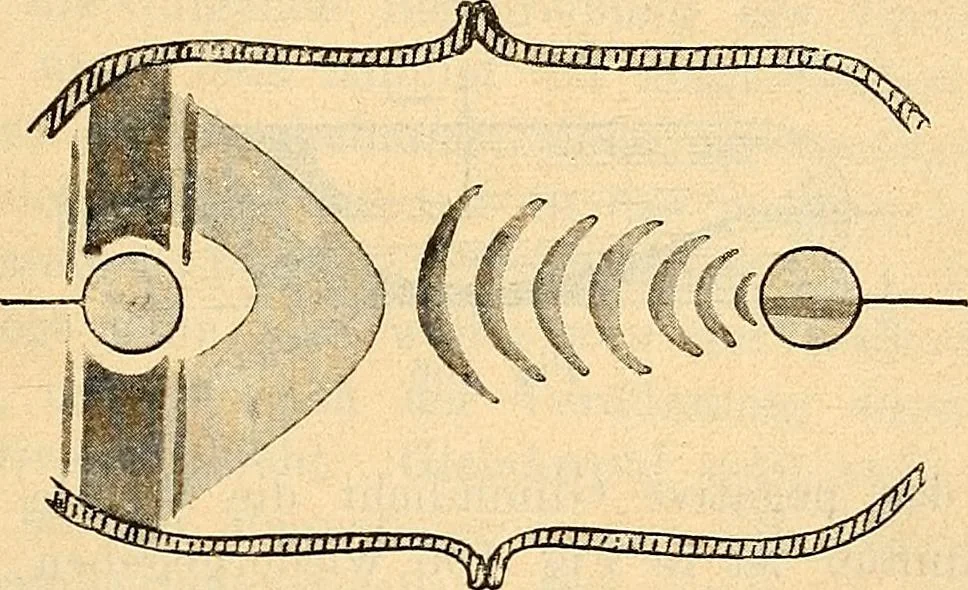 An illustration from Elektrizitäts-Durchgang in Gasen :, 1906, leaf 501