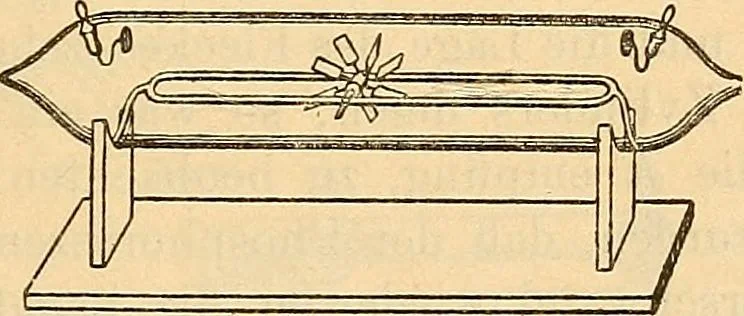 An illustration from Elektrizitäts-Durchgang in Gasen :, 1906, leaf 529