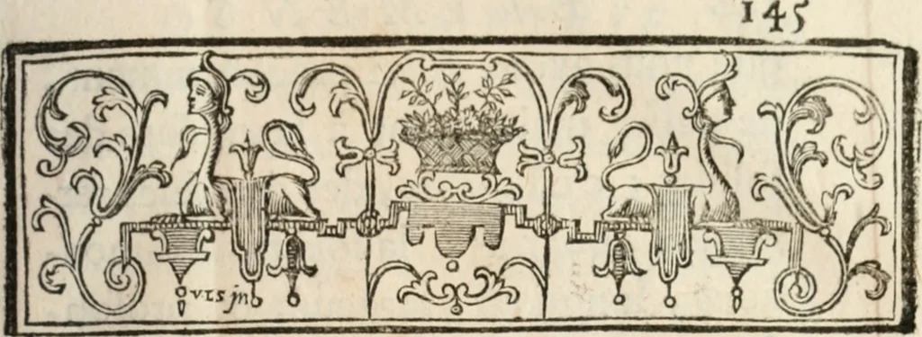An illustration from Elemens de geometrie, 1741, leaf 190