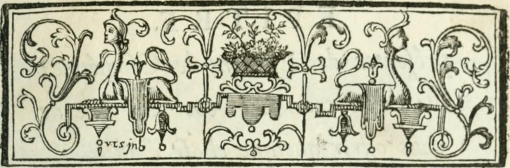 An illustration from Elemens de geometrie, 1741, leaf 8
