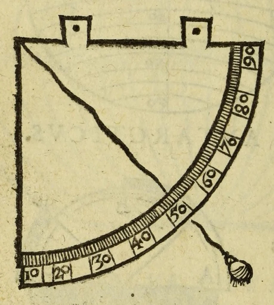 An illustration from Elementale cosmographicum : quo totius & astronomiæ & geographiæ rudimenta, certissimis breuissimiśque docentur apodixibus. : Recens castigatum & emendatum, figurísque &. annotationibus opportuniss. illustratum. Adiunximus huic libro Cosmographiæ introductio : cum quibusdam geometriæ ac astronomiæ principiis ad eam rem necessariis, 1551, leaf 116