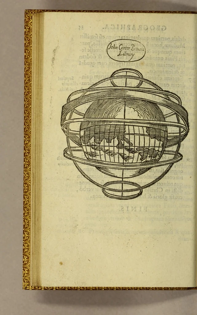 An illustration from Elementale cosmographicum : quo totius & astronomiæ & geographiæ rudimenta, certissimis breuissimiśque docentur apodixibus. : Recens castigatum & emendatum, figurísque &. annotationibus opportuniss. illustratum. Adiunximus huic libro Cosmographiæ introductio : cum quibusdam geometriæ ac astronomiæ principiis ad eam rem necessariis, 1551, leaf 78
