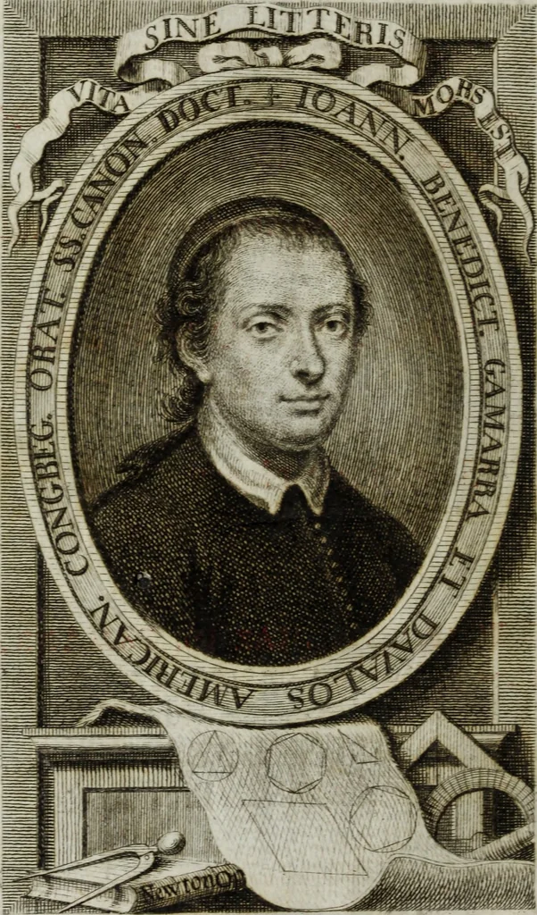 An illustration from Elementa recentioris philosophiae : ex melioris notae recentioribus philosophis, excerptum, congestum, adornatum, 1774, leaf 5