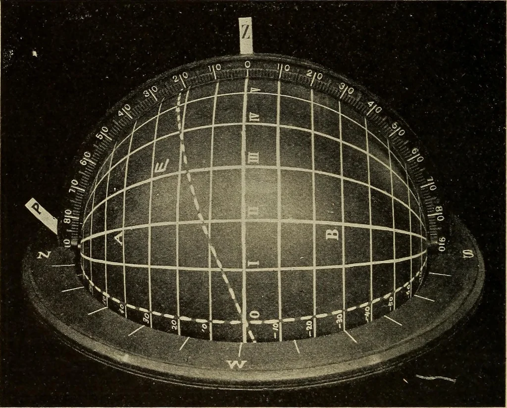 An illustration from Elementary astronomy; a beginner's text-book, 1899, leaf 109