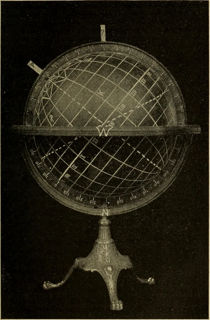 An illustration from Elementary astronomy; a beginner's text-book, 1899, leaf 110