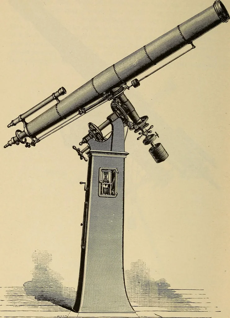 An illustration from Elementary astronomy; a beginner's text-book, 1899, leaf 161