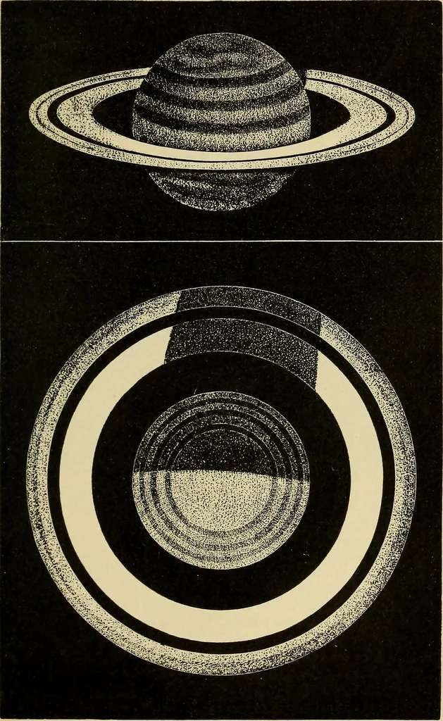 An illustration from Elementary astronomy; a beginner's text-book, 1899, leaf 360