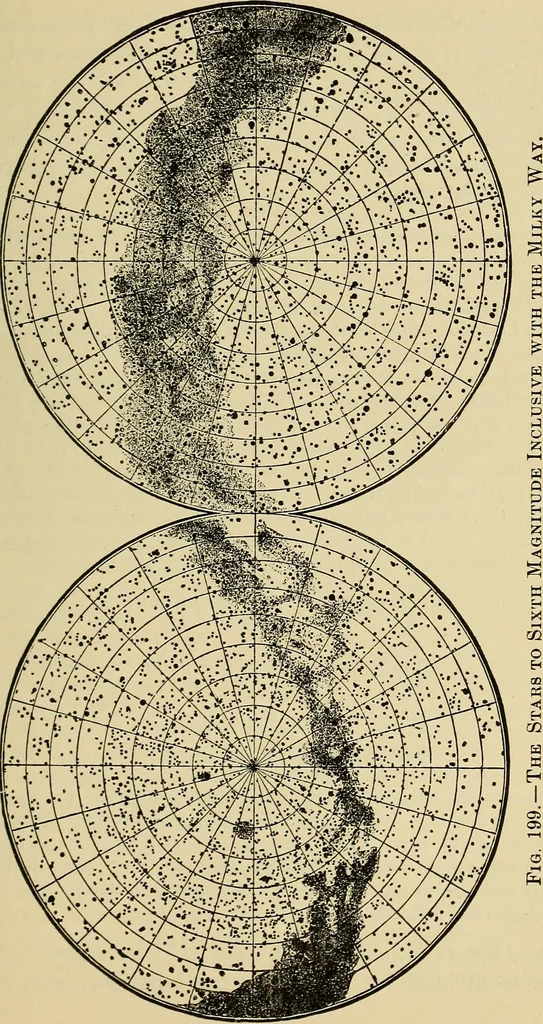 An illustration from Elementary astronomy; a beginner's text-book, 1899, leaf 398