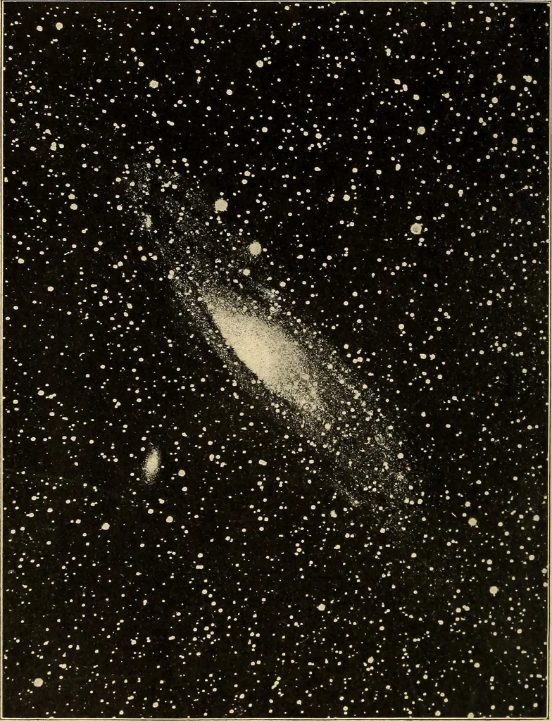 An illustration from Elementary astronomy; a beginner's text-book, 1899, leaf 5