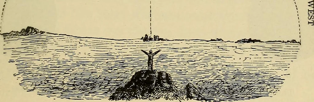 An illustration from Elementary astronomy; a beginner's text-book, 1899, leaf 58