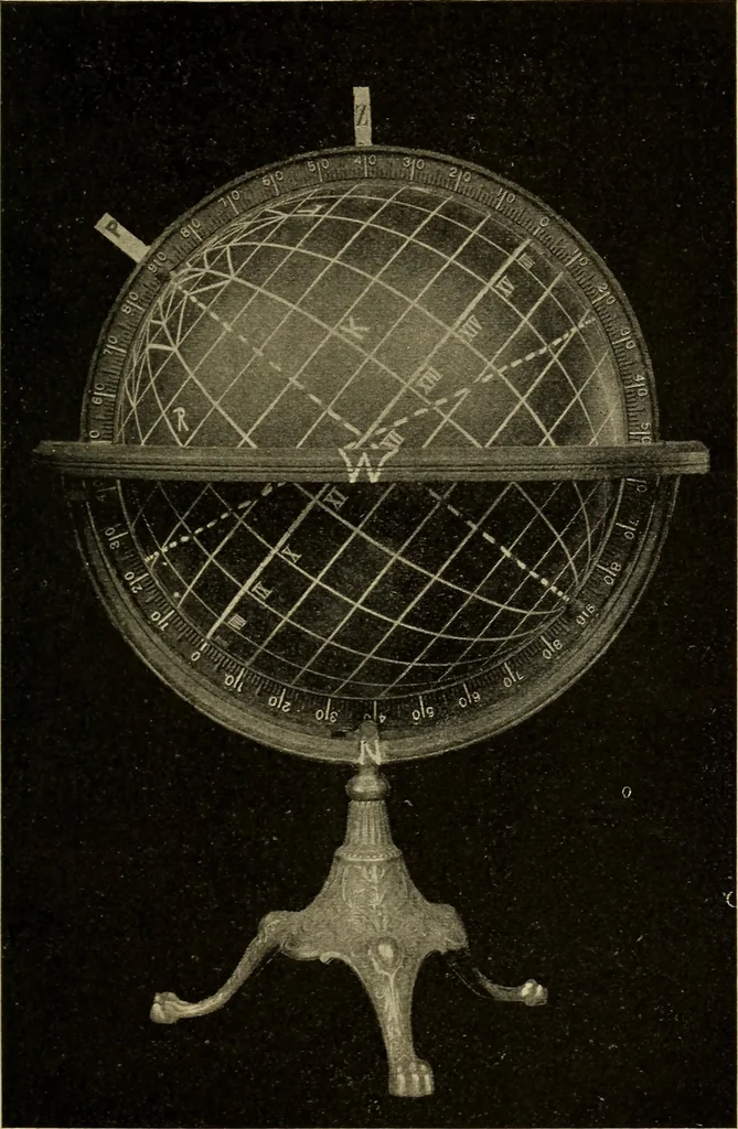 An illustration from Elementary astronomy; a beginner's text-book, 1899, leaf 96