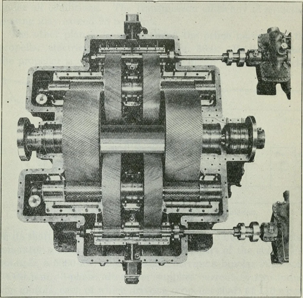 An illustration from An elementary book on electricity and magnetism and their applications, 1919, leaf 578