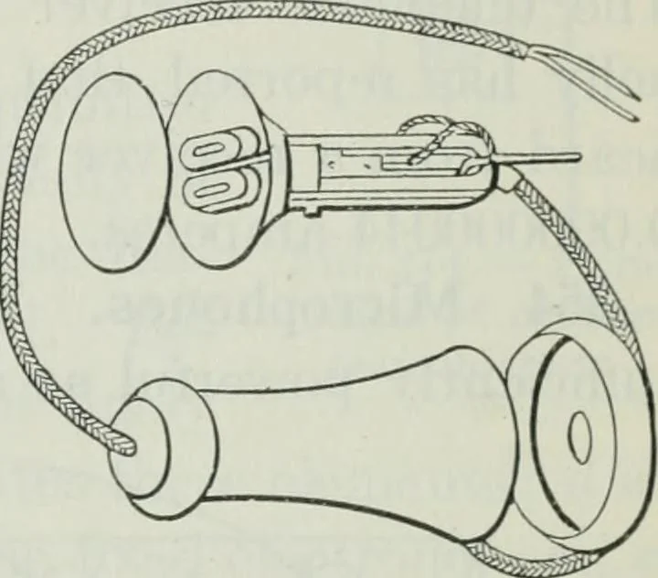An illustration from An elementary book on electricity and magnetism and their applications, 1919, leaf 586