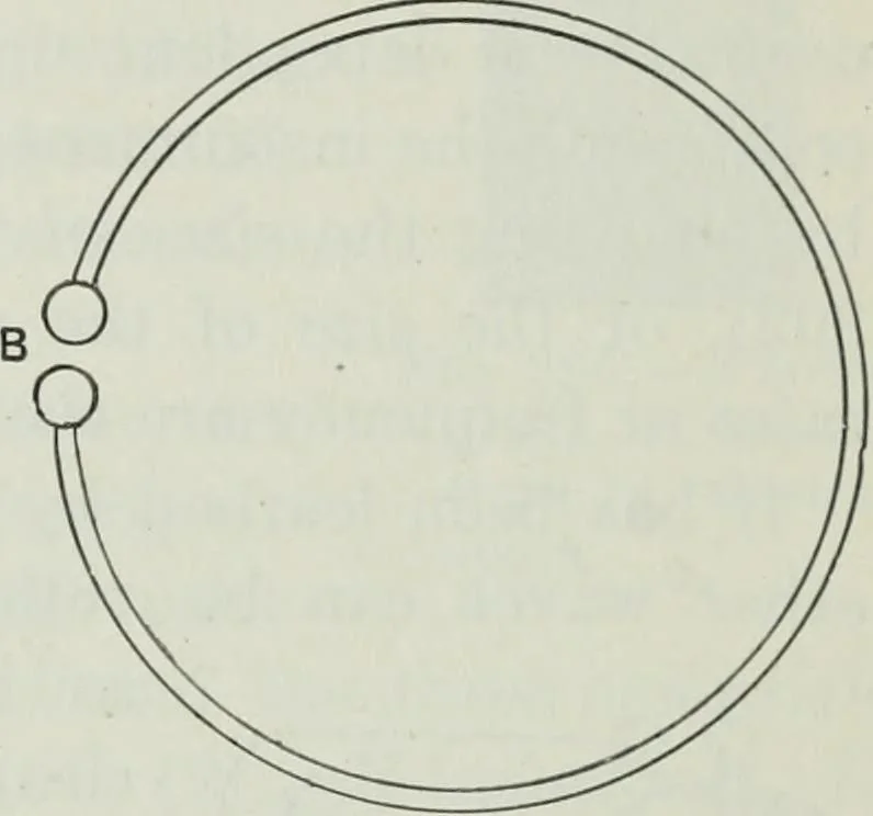An illustration from An elementary book on electricity and magnetism and their applications, 1919, leaf 612