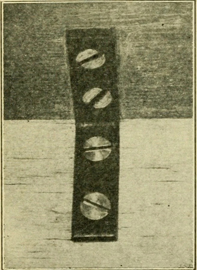 An illustration from Elementary cabinetwork for manual training classes, 1909, leaf 103