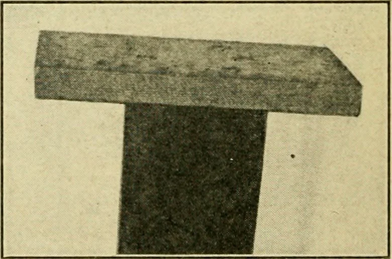 An illustration from Elementary cabinetwork for manual training classes, 1909, leaf 113