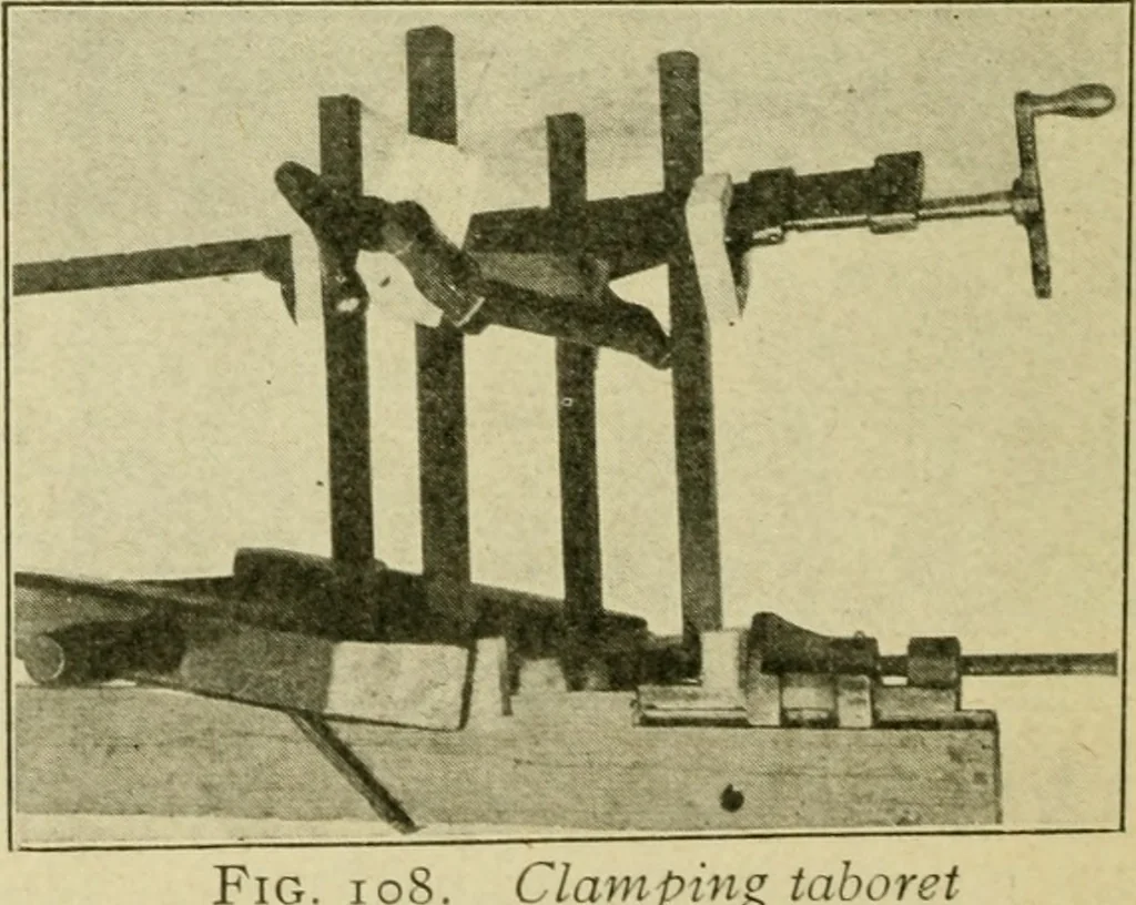An illustration from Elementary cabinetwork for manual training classes, 1909, leaf 123