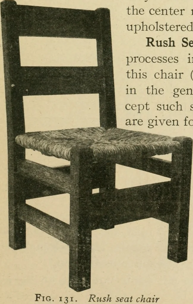 An illustration from Elementary cabinetwork for manual training classes, 1909, leaf 146