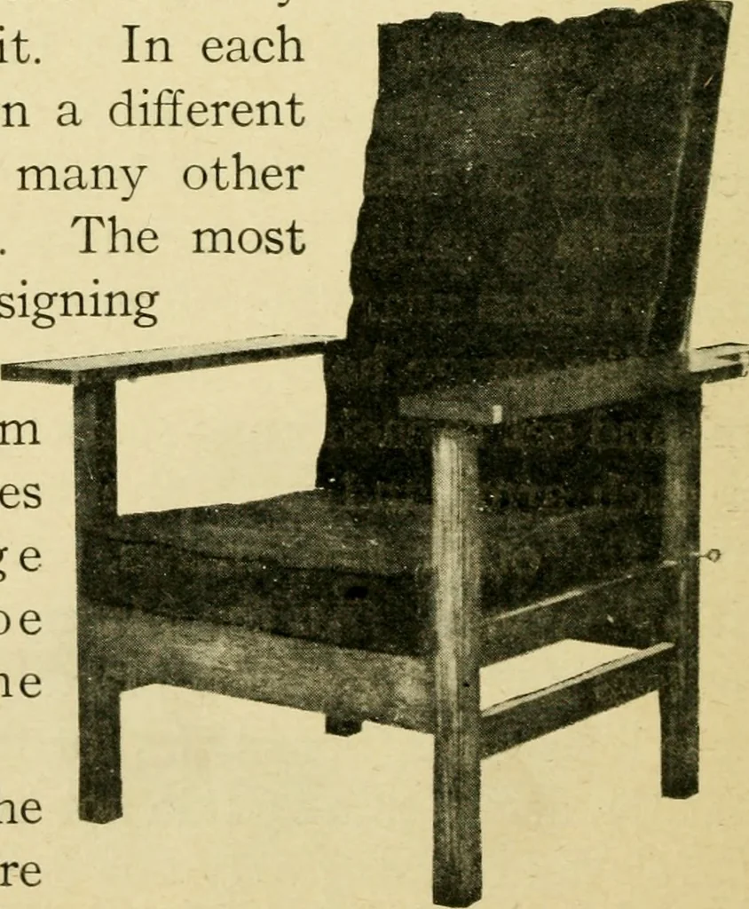 An illustration from Elementary cabinetwork for manual training classes, 1909, leaf 165