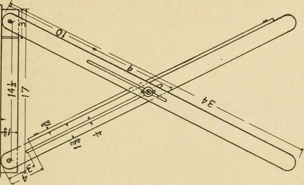An illustration from Elementary cabinetwork for manual training classes, 1909, leaf 178