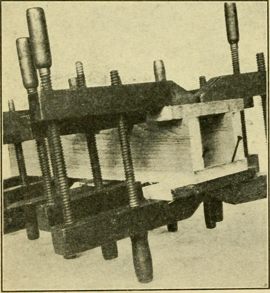 An illustration from Elementary cabinetwork for manual training classes, 1909, leaf 199